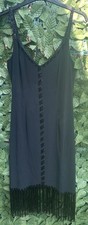 Vintage black beaded for sale  DOWNHAM MARKET