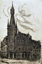 Gravure eau forte d'occasion  Argenteuil