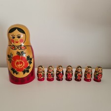 Matryoshka wooden nesting for sale  LONDON
