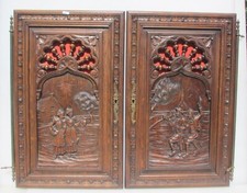 Antique wooden cupboard for sale  HARROGATE
