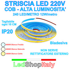 Striscia led 220v usato  Roncade
