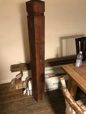Mahogany gate post for sale  DUNMOW