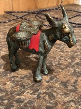 Brass donkey figurine for sale  GRANTHAM