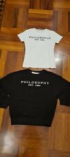 Felpa shirt philosophy usato  Italia