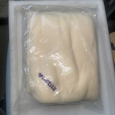 Cobertor de bebê cor creme leve quente cobertor de bebê com logotipo Aetna no cobertor comprar usado  Enviando para Brazil