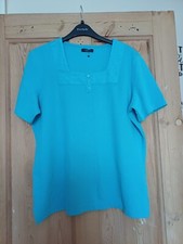 Ladies blue shirt for sale  CROYDON