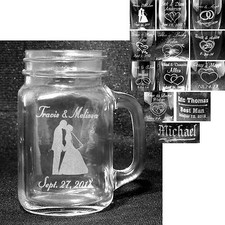 Personalized glass mug for sale  Omaha