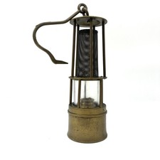 Antica lampada minatore usato  Brescia