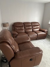 Recliner sofa set for sale  IPSWICH
