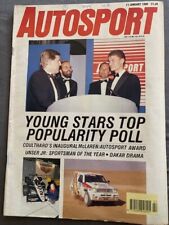 Autosport Magazine 1990 Multi Listing Choose From List Rally Formula 1 3 F3000 segunda mano  Embacar hacia Mexico