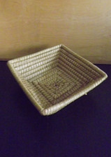 Straw basket for sale  MINEHEAD