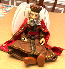 Marionette king puppet for sale  Maidens