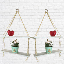 Hanging rope shelves for sale  PLYMOUTH