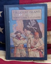 💥1939 Treasure Island Hardcover --Robert Louis Stevenson, Scribner, Illustrated comprar usado  Enviando para Brazil