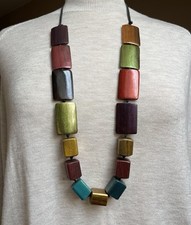 Bead necklace multicoloured for sale  SHREWSBURY