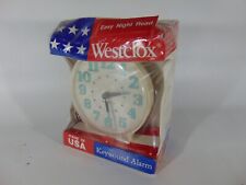 Westclox alarm clock for sale  CHESTERFIELD