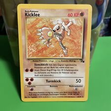 Pokemonkarte kicklee deutsch gebraucht kaufen  Altomünster