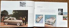 1954 Ford Zephyr Zodiac Mk 1 carro folheto manual parte S manual consul comprar usado  Enviando para Brazil