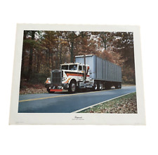 Póster convencional Power Graphics Corp. Desperado Freightliner 1977 raro 20x16", usado segunda mano  Embacar hacia Argentina