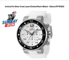 Relógio masculino Invicta Pro Diver Crew gravado a laser - 52mm (PF10100), usado comprar usado  Enviando para Brazil