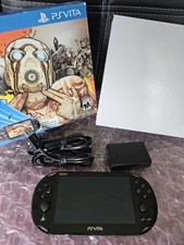 Sony PlayStation PS Vita Slim Sistema Negro PCH-2001 Borderlands Caja *Leer, usado segunda mano  Embacar hacia Mexico