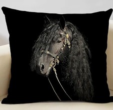 Friesian horse pillow for sale  Mobile