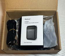Usado, Mini amplificador de voz portátil recarregável com microfone com fio fone de ouvido novo na caixa comprar usado  Enviando para Brazil