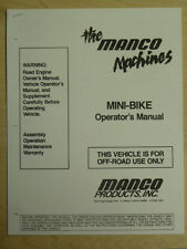 Manco machines mini for sale  Bremen