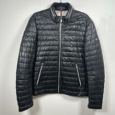 Jaqueta de couro de cordeiro MILESTONE Tereno masculina acolchoada feita à mão preta tamanho G comprar usado  Enviando para Brazil