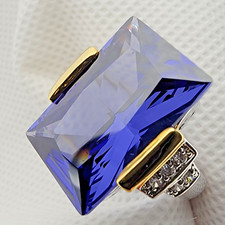 Tanzanite emerald cut for sale  Atlanta