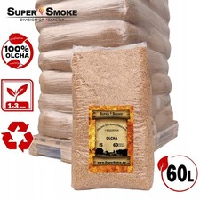 Zrębki Wędzarnicze Super Smoke OLCHA KL-02 (1-3mm) typu Borniak 60 Litrów na sprzedaż  PL