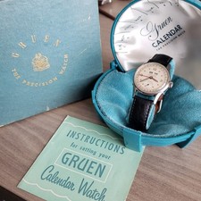 Gruen calendar watch for sale  Des Plaines