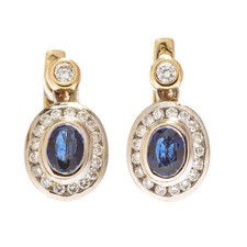 Saphir diamant hrhänger gebraucht kaufen  Buxtehude