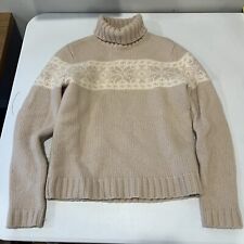 Suéter Ralph Ralph Lauren Rayas Lana de Cordero Angora Cuello Alto Pequeño S segunda mano  Embacar hacia Argentina