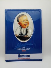 Schild blechschild humana gebraucht kaufen  Remchingen