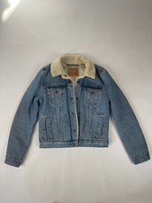Veste jeans sherpa d'occasion  Marseille I