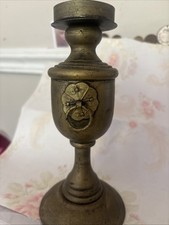 Antique brass candle for sale  SOUTHAMPTON