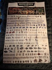 40k warhammer poster for sale  READING