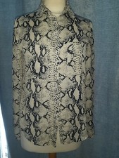 Snakeskin print shirt for sale  STOCKPORT