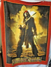 Manta polar Jack Sparrow Piratas del Caribe 50 pulgadas x 57 pulgadas segunda mano  Embacar hacia Argentina