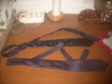 Coppia cravatte classiche usato  Savona
