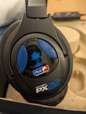 Fones de ouvido azuis para jogos MLG Turtle Beach. Amplificador em linha incluído +1 amplificador de backup comprar usado  Enviando para Brazil