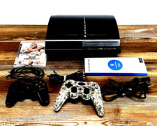 Console Sony PlayStation 3 Fat 80GB que foi testado e funciona bem (preto) comprar usado Console Sony PlayStation 3 Fat 80GB que foi testado e funciona bem (preto) comprar usado  Enviando para Brazil