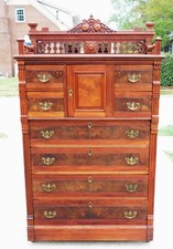 Victorian walnut burl for sale  Stantonsburg