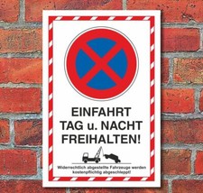 Schild parkverbot halteverbot gebraucht kaufen  Bad Driburg
