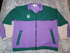 Adidas Originales Pista Cremallera Completa Top Chaqueta Deportiva Bloque de Color Retro Años 90 Look 2XL segunda mano  Embacar hacia Argentina