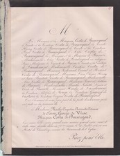 1884 faire part d'occasion  Toulouse-