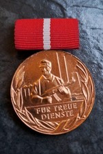 Ddr medaille bronze gebraucht kaufen  Rheda-Wiedenbrück