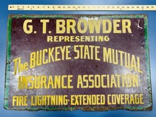 Vintage insurance sign for sale  Duncansville