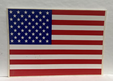Calcomanía patriótica bandera de América calcomanía vinilo pegatina 4 x 5 segunda mano  Embacar hacia Mexico